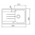 Zlewozmywak Teka VELA 40 B-TG ALABASTER 40145504